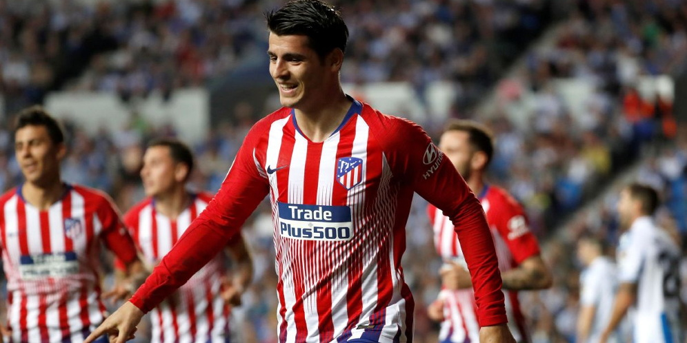 Morata Kerasan di Atletico Madrid